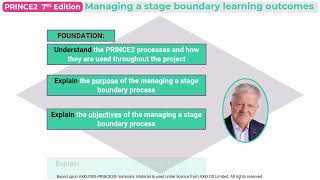 PRINCE2 7th Edition Module 15  Determining and Tailoring PRINCE2 Managing A Stage Boundary Process [upl. by Llohcin]