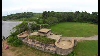 Visiting an Old Military Fort  Fort Foster Kittery Maine [upl. by Tonia]