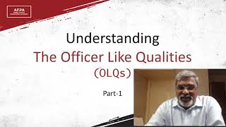 AFPA Video OLQ PART 1 DR NK NATRAJAN SIR SSB Video [upl. by Wiskind119]