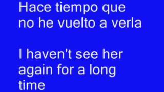 Learning Spanish Old Songs Level 1 Translated to English [upl. by Hansiain]