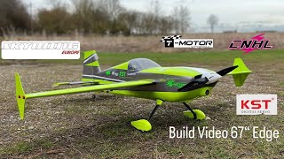 Skywing Edge 67“ Build Video  Skywing Europe  by Tim Kossmann  TMotor  KSTServo  CNHL [upl. by Domella]