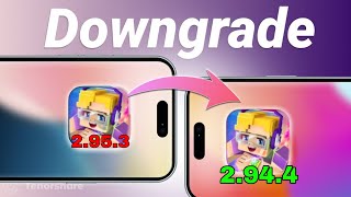 how to downgrade Blockman Go to 2944 and turn off auto update [upl. by Eigram]