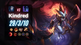 Kindred Jungle vs Nocturne  EUW LoL Challenger 1311 [upl. by Acilegna178]