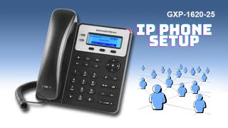 Grandstream IP Phone Setup [upl. by Urana]