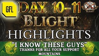 Path of Exile 38 BLIGHT DAY  1011 Highlights quotI KNOW THESE GUYSquot Thanks for your support [upl. by Rafaj]