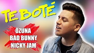 Te Bote Remix  Bad Bunny Ozuna Nicky Jam [upl. by Meeki971]