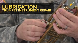 Lubrication Trumpet Instrument Repair [upl. by Bonney]