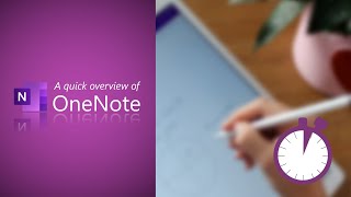 A quick overview of OneNote [upl. by Olra]