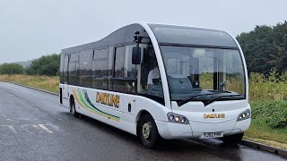 Dartline Optare Solo SR M890 YJ62 FMA on 369 to Morchard Bishop [upl. by Laney]