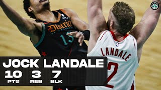 JOCK LANDALE DROPS 10PTS vs WIZARDS FULL HIGHLIGHTS [upl. by Herr]