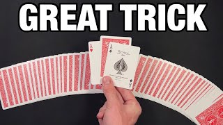 “Quick Find”  Clever NO SETUP Card Trick That Is GENIUS [upl. by Ellitnahc81]