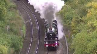 THE FASTEST Mainline Steam Trains 2013 [upl. by Ecinna595]