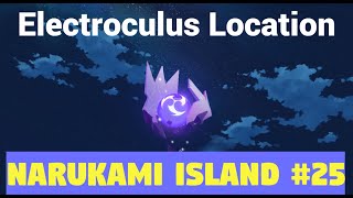 Electroculus 15003 Location Inazuma Narukami Island 25  Genshin Impact [upl. by Ecnerolf]