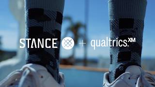 Stance x Qualtrics The UGLIEST Sock that became a BESTSELLER [upl. by Halyahs]