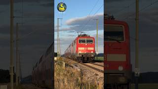 111 201 mit RB74 unterwegs von München nach Buchloe in herrlichem Abendlicht trainspotting [upl. by Chloras]