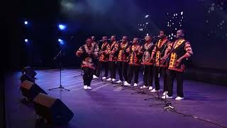 LadySmith Black Mambazo Performing Homeless live  Dbn Playhouse [upl. by Hajidak]