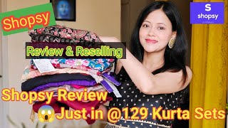 Shopsy Haul  Mesho se v Saste Kurta Sets Kurtasets  Affordable kurtiKurta SetsTops Haul shopsy [upl. by Pool]