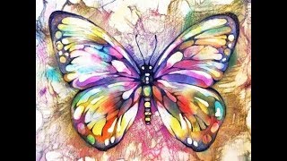 Diamond Painting Schmetterling von EBuy [upl. by Maclaine]