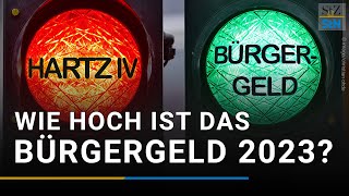 Wie hoch ist das Bürgergeld 2023  Alle Infos zum Kompromiss von Ampel und Union [upl. by Elrak145]