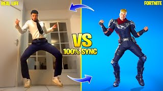 FORTNITE DANCES IN REAL LIFE Hugo Hilaire What You Want Tiktok and Icon Series Dances [upl. by Morissa]