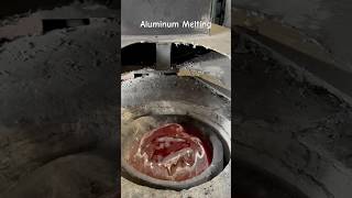 Melting Aluminum Into Gutter Hanger rain gutters gutter diygutters shorts youtubeshorts [upl. by Papp594]