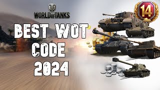 WOT CODE 2024 🎁Get 5 Premium Tanks  1100 Gold 17 premium days  250000 credits [upl. by Adnawuj]