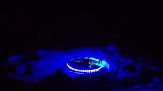 DJI Hexacopter ufo with laser and Led lights [upl. by Llewxam]