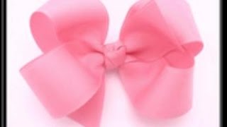 How To Make A Boutique Hair Bow Updated VideoNo Sewing [upl. by Nonnarb]