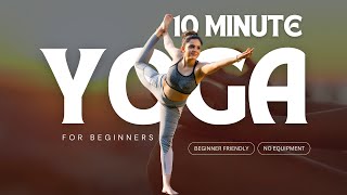 10 Minute Yoga For Beginners  Morning Yoga For Beginners  Yoga For Beginner At Home  Morning Yoga [upl. by Mittel]