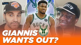 RUMOR ALERT Giannis to leave Milwaukee Bucks  The Dime With Josh and Kwab [upl. by Tat]