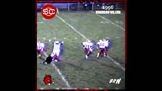 1996 🏈 Duane Snyder  QB Sack 🆚 Woodrow Wilson highschoolfootball SteubenvilleBigRed [upl. by Edyaw]