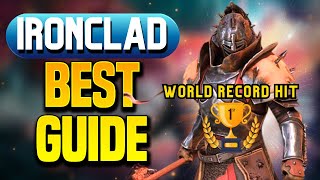 IRONCLAD  BILLION DAMAGE HIT COMBO Clan Boss Build amp Guide [upl. by Aneej]