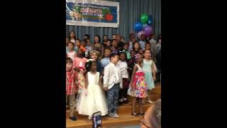 heflin elementary kindergarden celebration 2016 [upl. by Mosier]