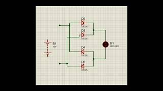 Bridge Rectifier  simple bridge Rectifier using Diode shorts electronics [upl. by Treharne]