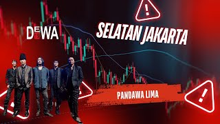 Dewa 19  Selatan jakarta Lyrics Video [upl. by Aremat]