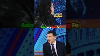 Awkwafina Playful banter about Korsak Fox viral shorts [upl. by Alludba]