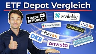 ETF Sparplan Vergleich 2021 Das beste ETF Depot  Kostenlose ETF Sparpläne im DepotVergleich [upl. by Jacobo512]