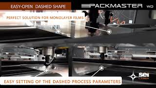 Packmaster Web Direction Laser application for Flexible Packaging Easy Open [upl. by Dahs]