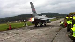 F16 Full Afterburner  11 litres fuel per second [upl. by Bailey]