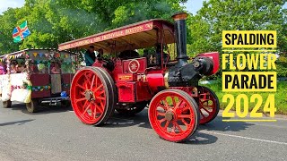 SPALDING FLOWER PARADE 2024 [upl. by Menzies]