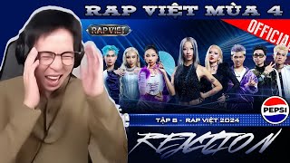 Rap Việt 2024 Tập 8  ViruSs Reaction [upl. by Notneuq58]