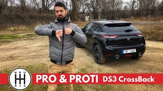 TEST DS3 CrossBack 12 PureTech 155 Pro amp Proti CZSK [upl. by Saks]