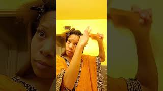 Flat Ironing my 4c hair part 2 DeeperThanHairTv naturalhairgrowthoil 4chair vairalvideo short [upl. by Selina629]