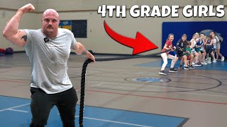 How Many 4th Graders Does it Take to Beat the Worlds Strongest Man [upl. by Shaun589]