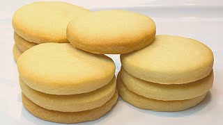 3 Ingredient Shortbread Cookies  Easy and Delicious Shortbread Cookies [upl. by Cherianne]