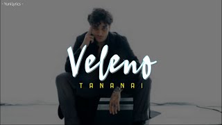 Tananai  VELENO LyricsTesto [upl. by Mahon]