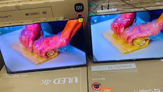 Xiaomi QLED 4K TV vs Hisense ULED 4K TV  Xiaomi QLED TV Price in Bangladesh  Hisense ULED TV price [upl. by Rehpotsihc198]