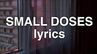 Bebe Rexha  Small Doses Lyrics [upl. by Enirahtac]