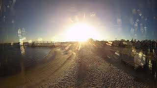 Todays 11082024 Somers Point Sunset from Somers Point Beach [upl. by Josler462]