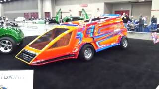 The Cars of Carl Casper ERIDERMOBILE  Carl Caspers 50th Car Show 2013 in KY [upl. by Marketa]